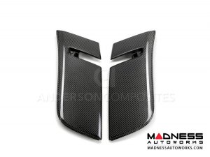 Dodge Challenger Hellcat Widebody / Demon Carbon Fiber Fender Flare Extentions - Front